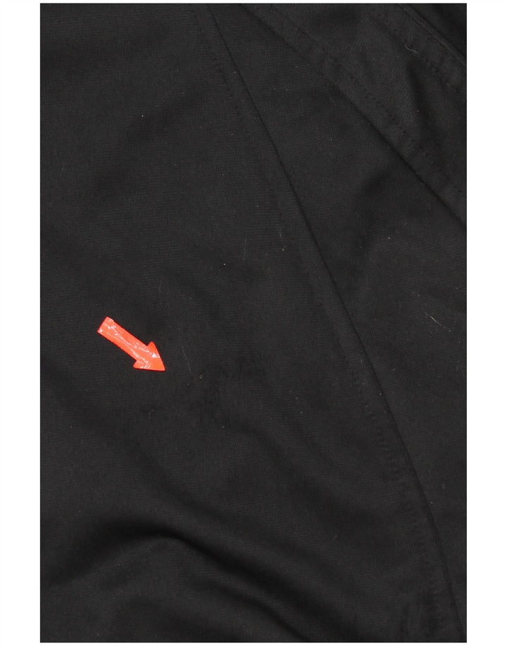 Kappa Herre grafisk træningsdragt topjakke 2XL sort polyester