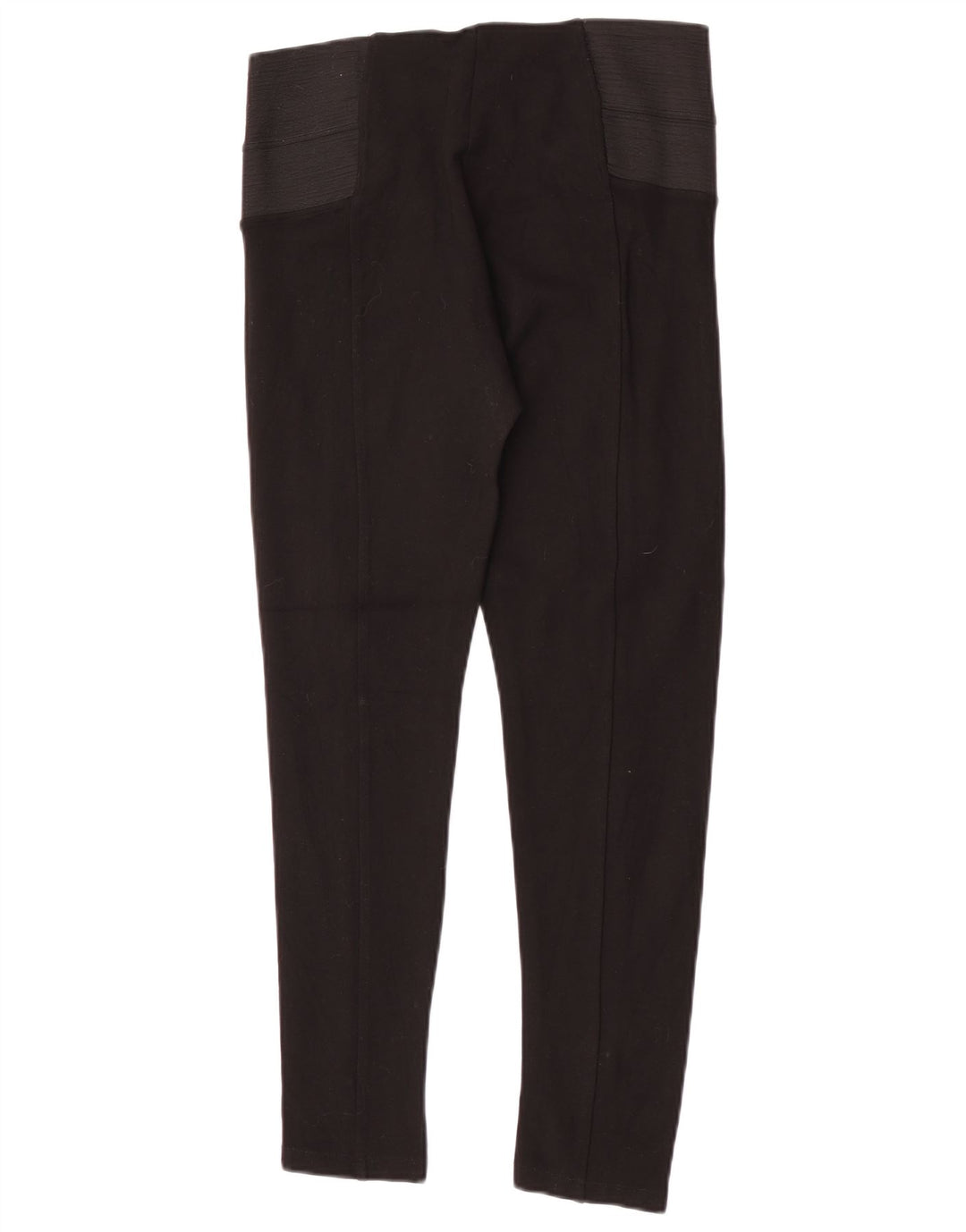 Zara Dame Leggings Stor Sort Colourblock Viscose