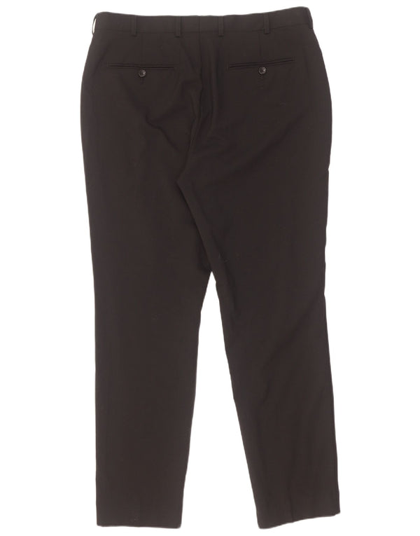 French Connection Herre Slim Fit Suit Bukser W36 L31 Sort Polyester