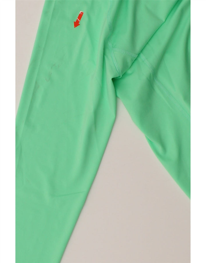 PUMA Womens Top Long Sleeve UK 20 2XL Green Polyester Vintage Puma and Second-Hand Puma from Messina Hembry 