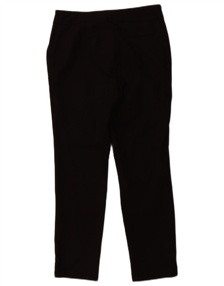 WAREHOUSE Dame Slim Chino Bukser UK 10 Small W28 L26 Sort Bomuld