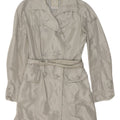 PEUTEREY Trenchcoat til kvinder IT 44 Mellemgrå polyester