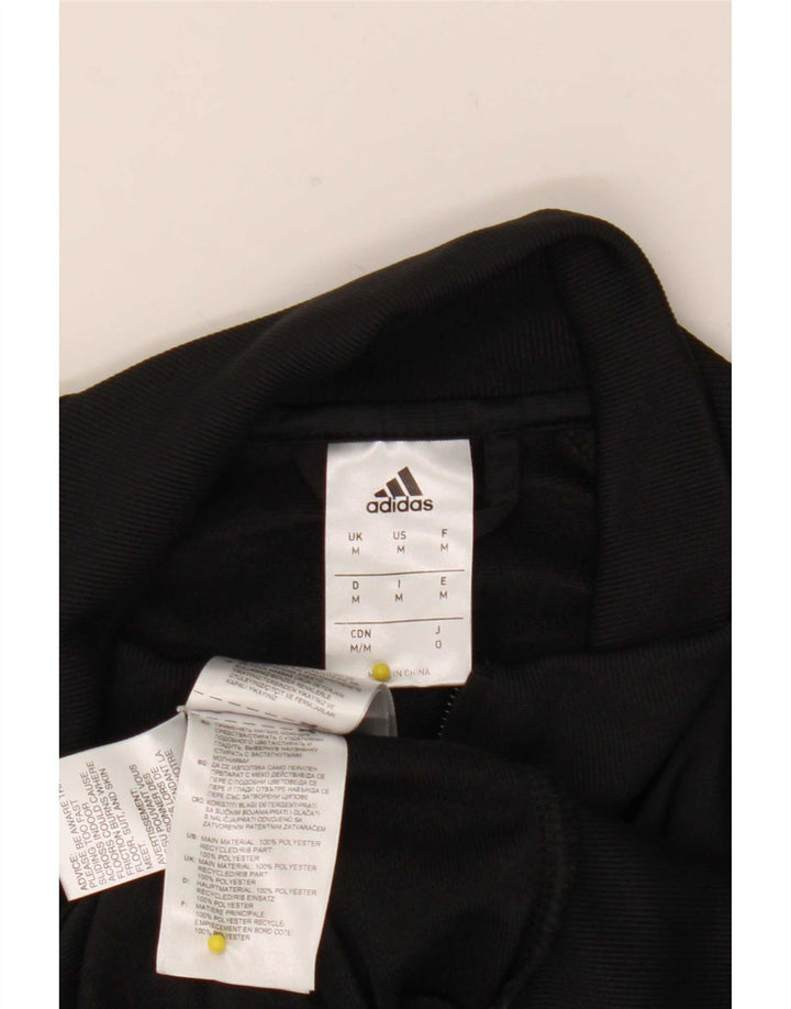 Adidas Træningsdragt til mænd Topjakke Medium Sort Colourblock Polyester