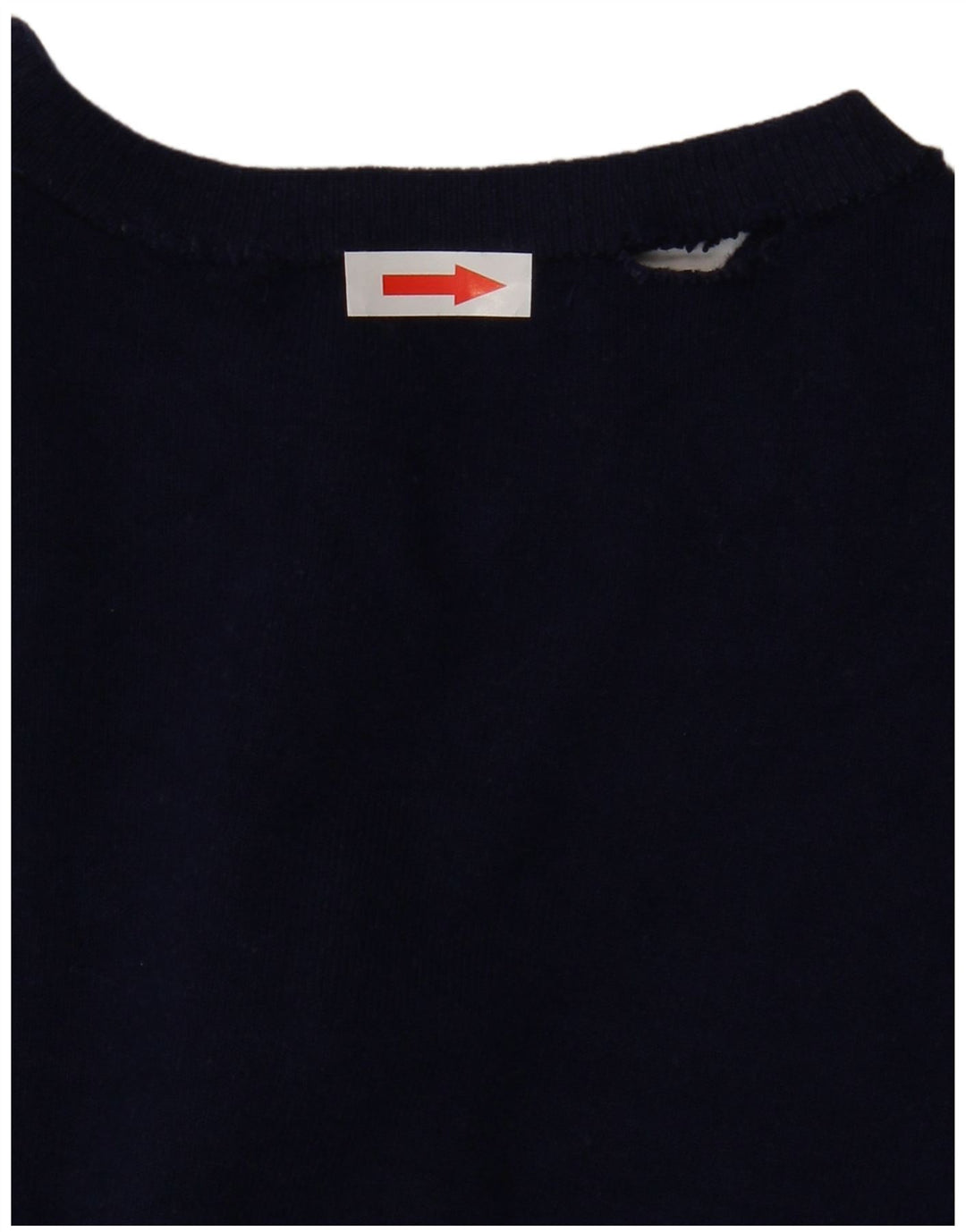 ZARA cardigan sweater til kvinder UK 12 Medium Navy Blue