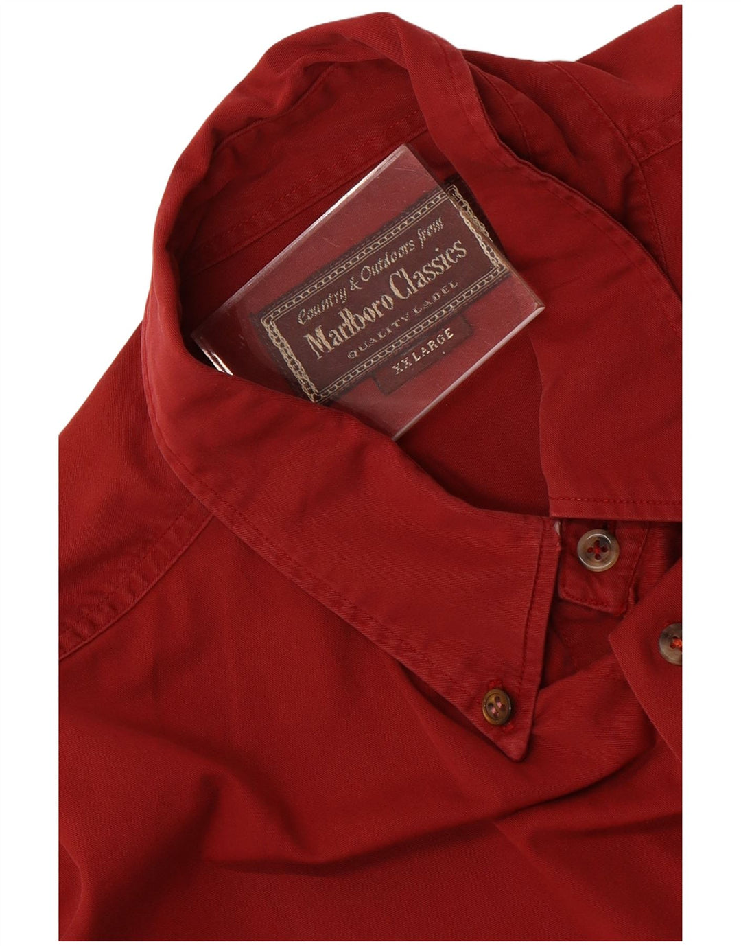 Marlboro Classics Herreskjorte 2XL Rød