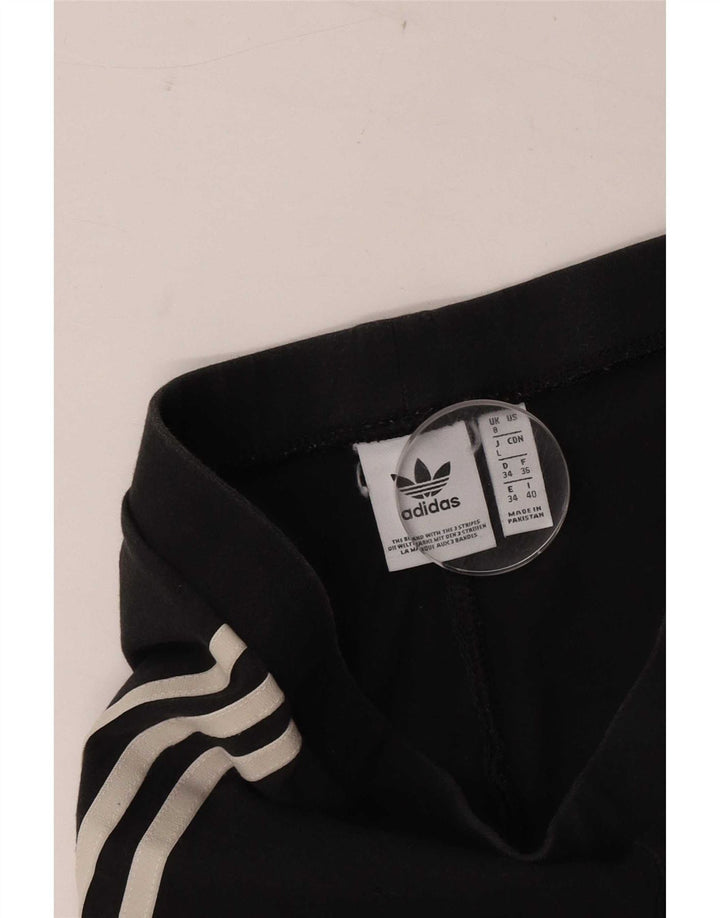 Adidas Womens Leggings UK 8 Small Black
