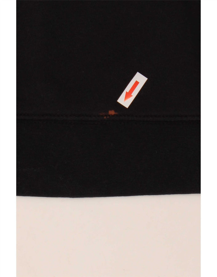 Calvin Klein Herre Golf Hoodie Jumper Medium Sort Bomuld