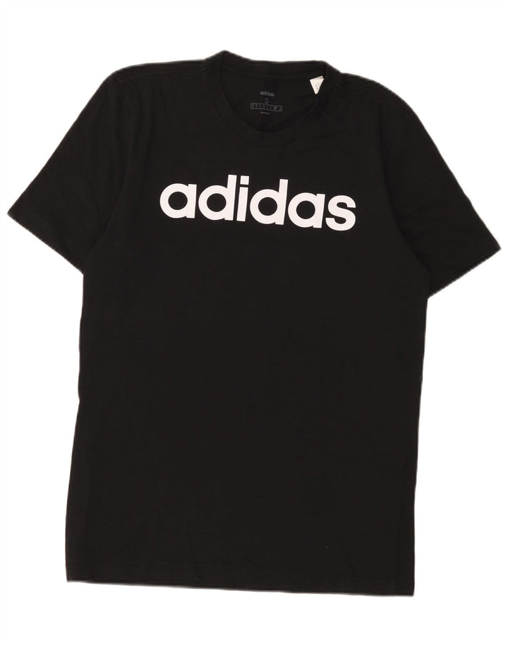 Adidas Herre grafisk T-shirt top lille sort bomuld