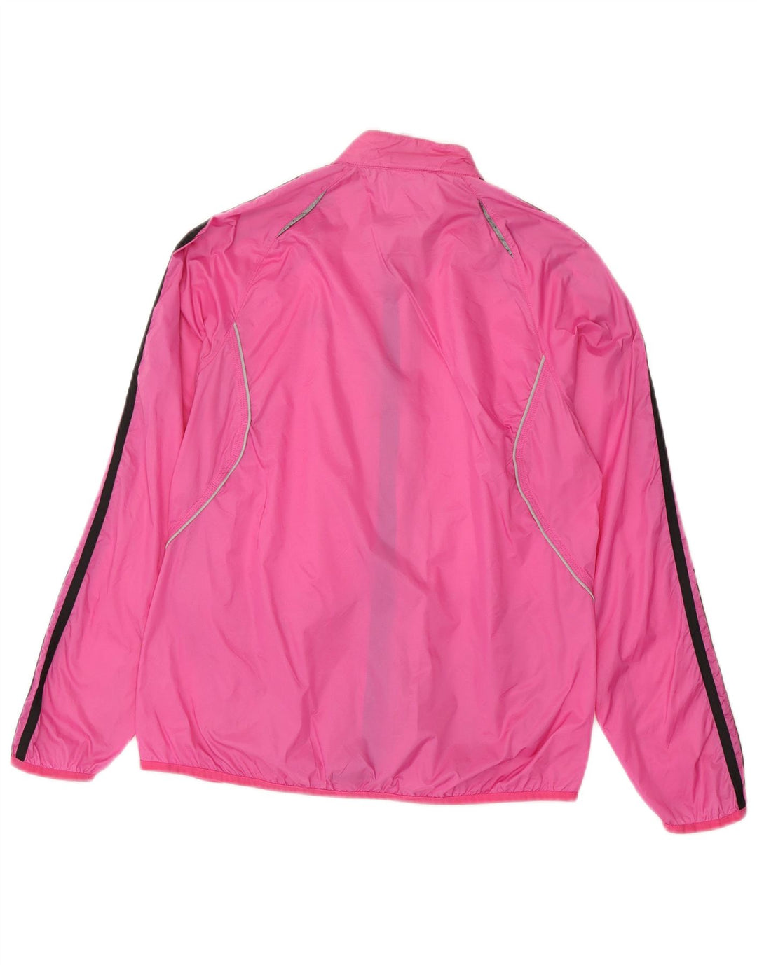Adidas træningsdragt topjakke til kvinder UK 14 Large Pink Nylon