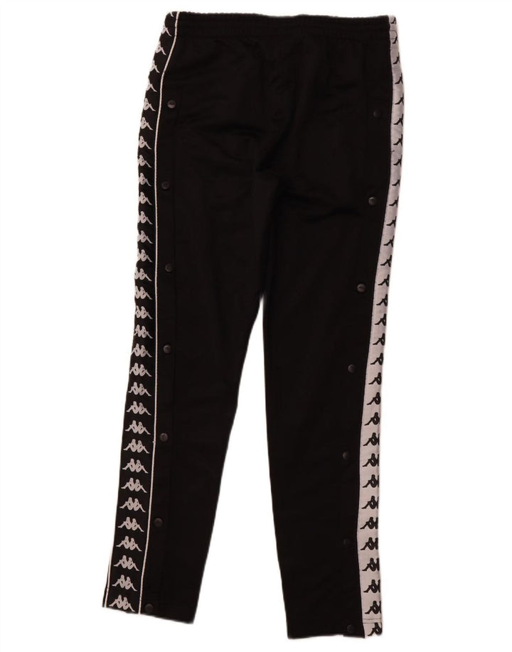 KAPPA Herre grafisk træningsdragt Bukser Joggers Lille sort polyester