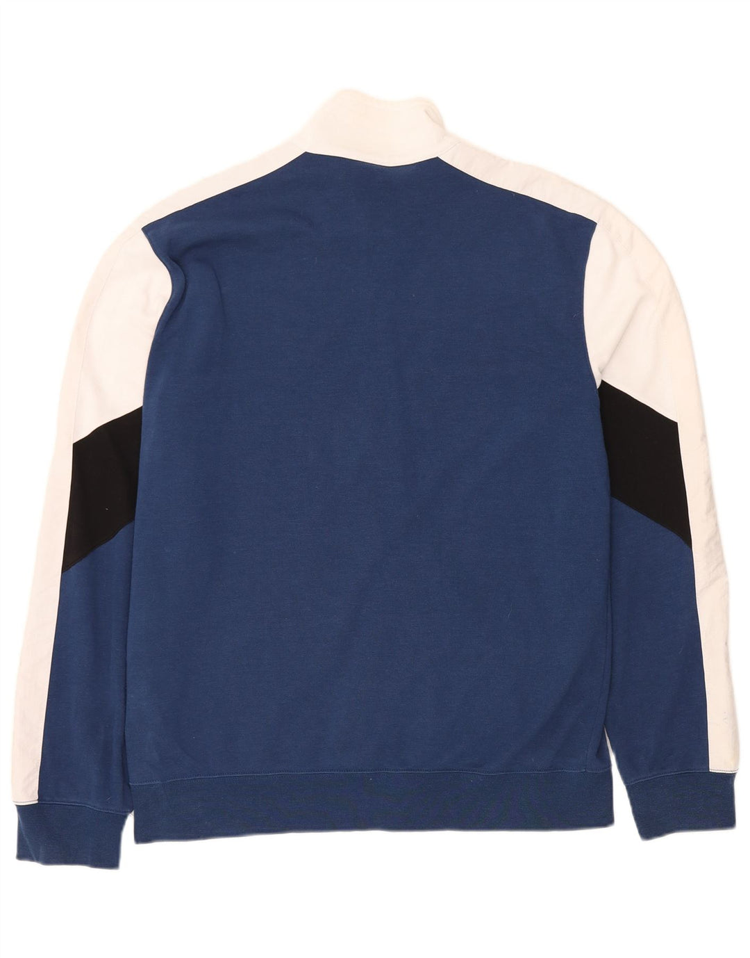 CHAMPION Træningsdragt til mænd Topjakke XL Blå Colourblock Bomuld