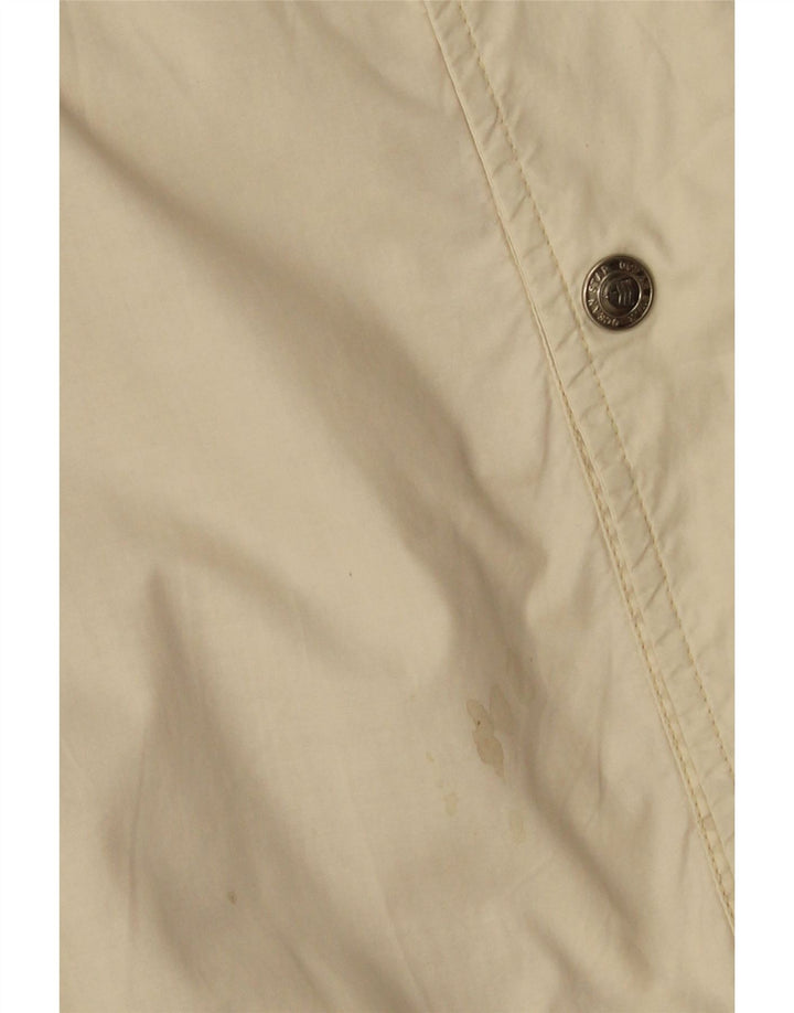 Ocean Star Herre Windbreaker Jacket IT 46 Small White Colourblock Synthetic
