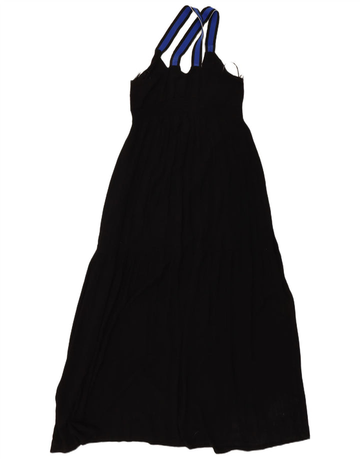 DESIGUAL Kvinders abstrakt mønster Maxikjole EU 40 Medium Black Bohemian