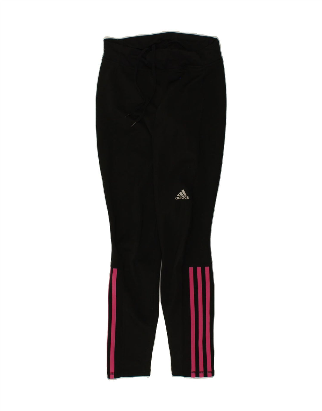 ADIDAS Womens Tracksuit Trousers UK 4/6 XS  Black Polyester Vintage Adidas and Second-Hand Adidas from Messina Hembry 