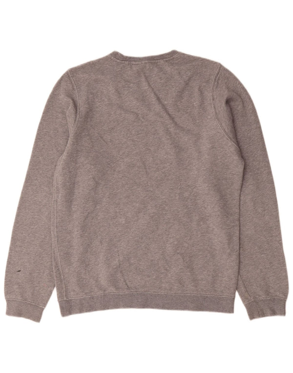 Nike Herre Iowa Hawkeyes Grafisk Sweatshirt Jumper Lille grå Flecked Bomuld