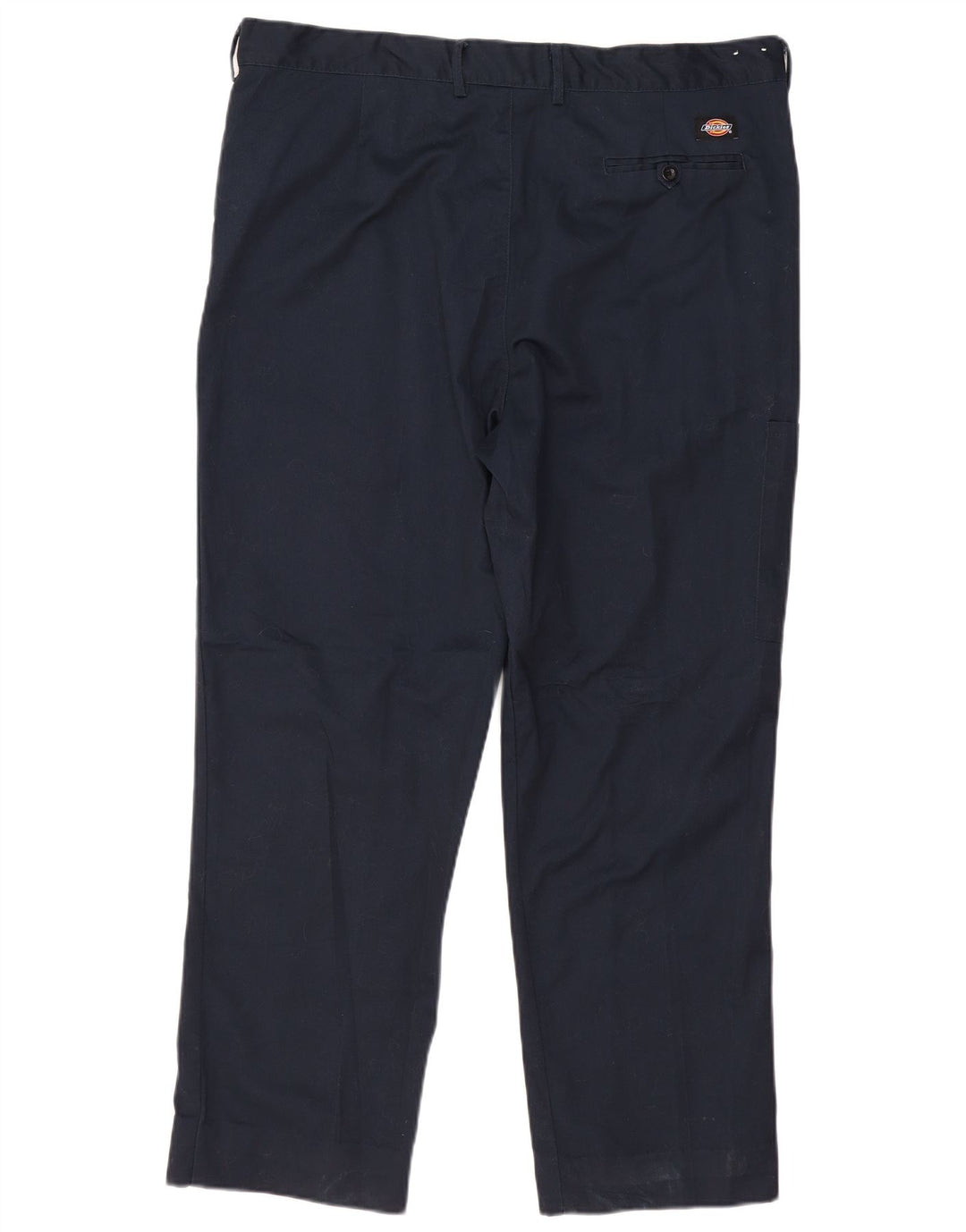 Dickies herre lige jakkesæt bukser W40 L28 Marineblå polyester klassisk