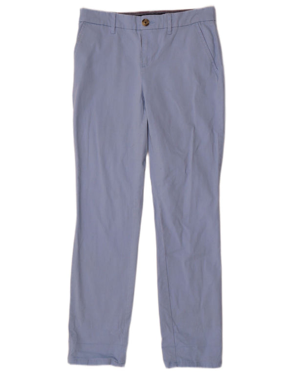 Tommy Hilfiger Dame Slim Chino Bukser US 4 Small W28 L28 Blå Bomuld