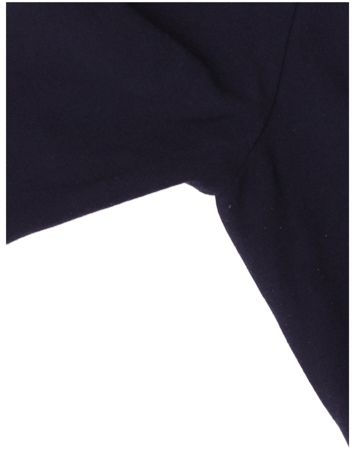 Zara 3/4 ærmer basiskjole til kvinder UK 12 Medium Navy Blue