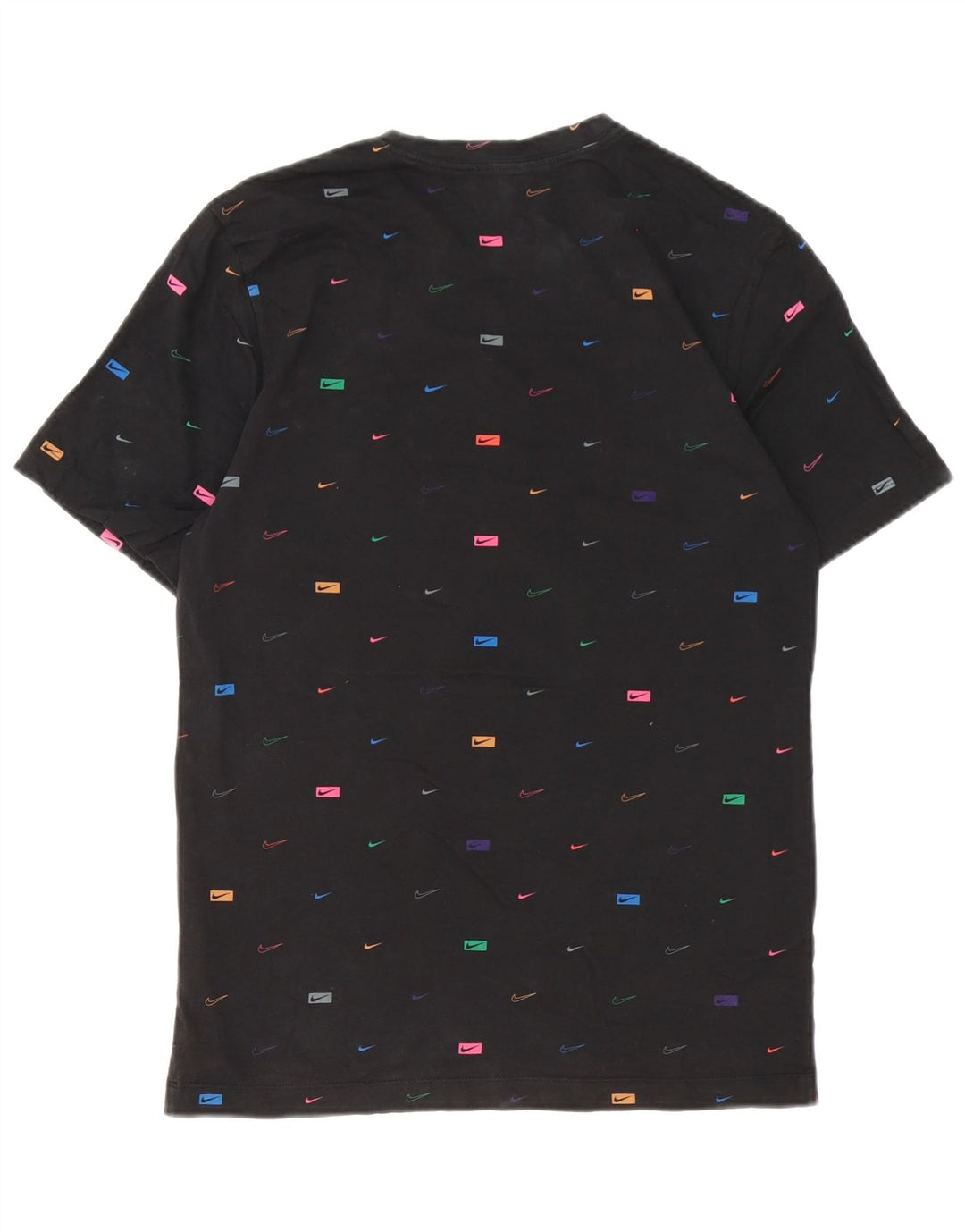 Nike grafisk T-shirt top til mænd, lille sort bomuld