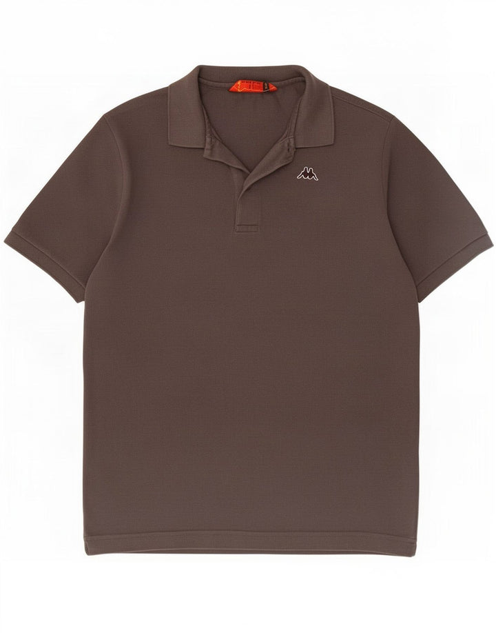 Kappa herre poloshirt mellemgrå bomuld