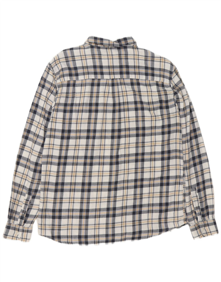 Wrangler Herre Regular Fit Flanellskjorte Stor flerfarvet ternet bomuld