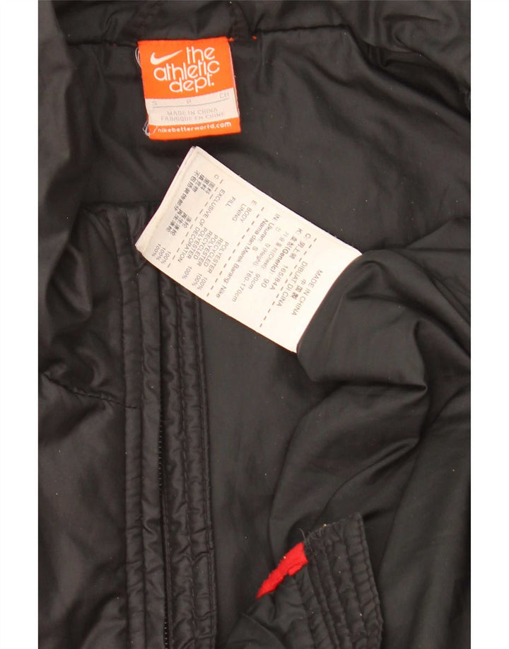 Nike Polstret jakke til mænd UK 36 Small Black Colourblock Polyester