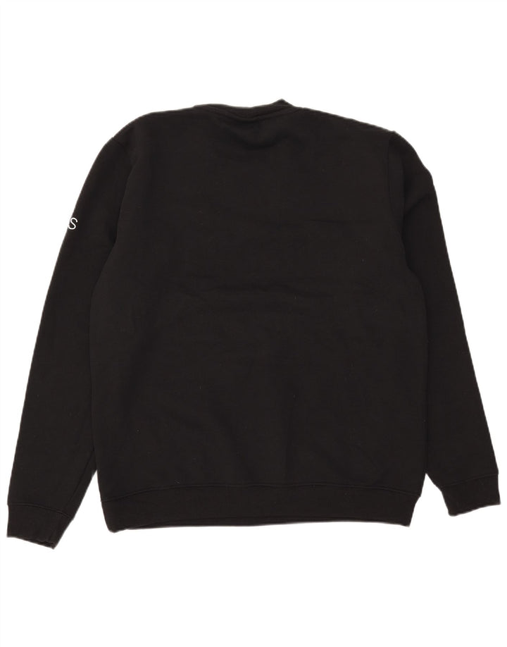 Marks & Spencer Herre sweatshirt Jumper Medium Sort Polyester