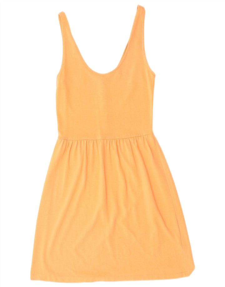 J. Crew Dame Sundress UK 4 XS Orange Bomuld