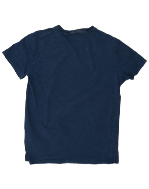 Superdry Herre T-shirt Top Medium Marineblå Bomuld