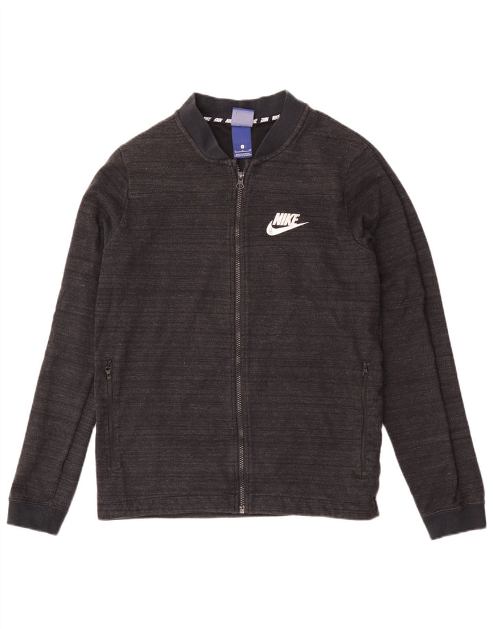Nike træningsdragt til mænd, topjakke, lille gråstribet bomuld