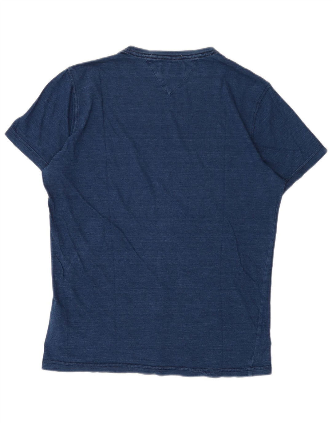 Tommy Hilfiger Herre grafisk T-shirt Top Medium Navyblå Bomuld