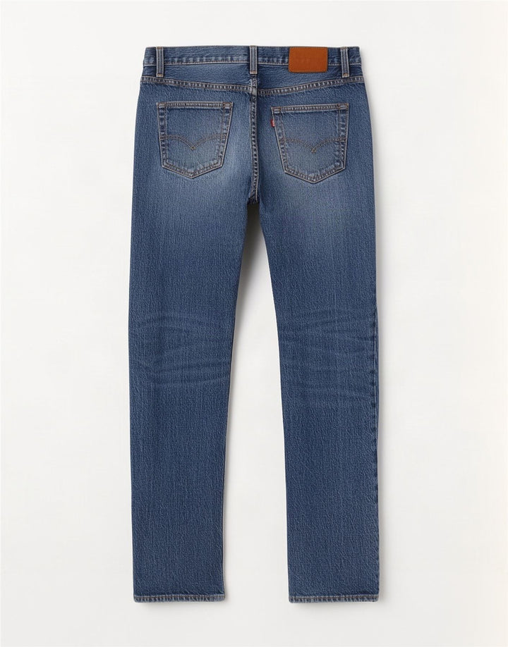 Levi's Straight Jeans til mænd W30 L34 blå bomuld