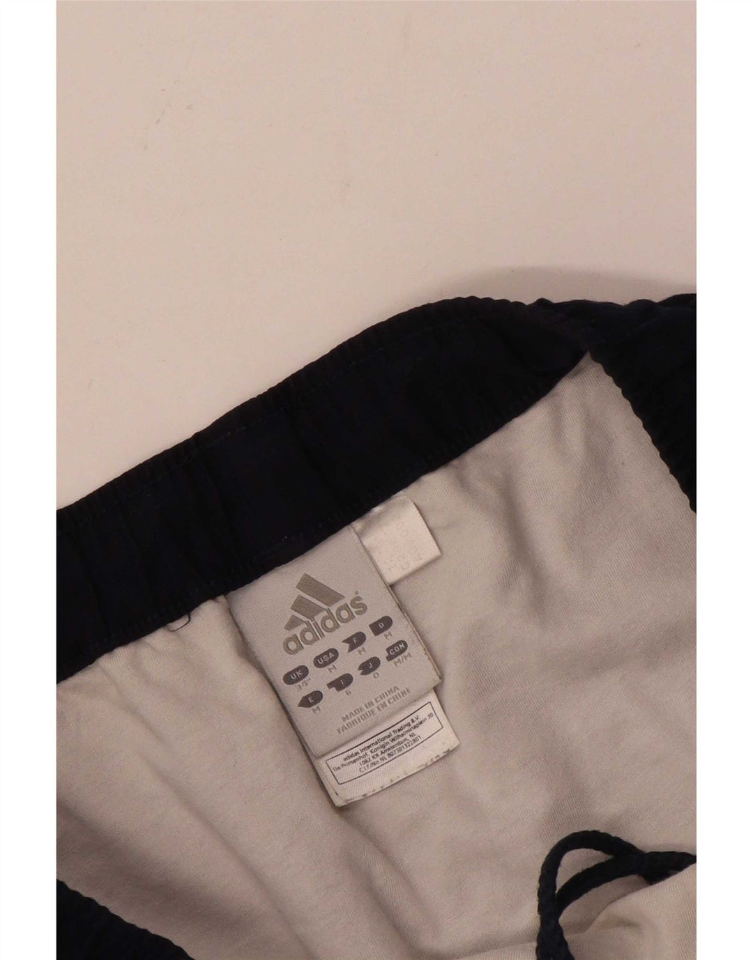 Adidas Herre grafiske sportsshorts store marineblå polyester