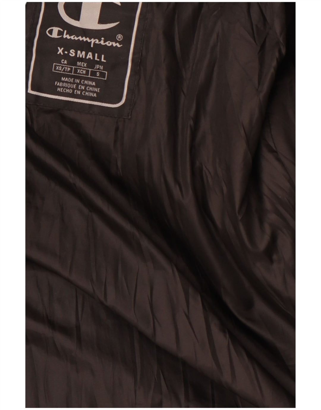 CHAMPION Dame Oversized polstret jakke UK 6 XS Sort