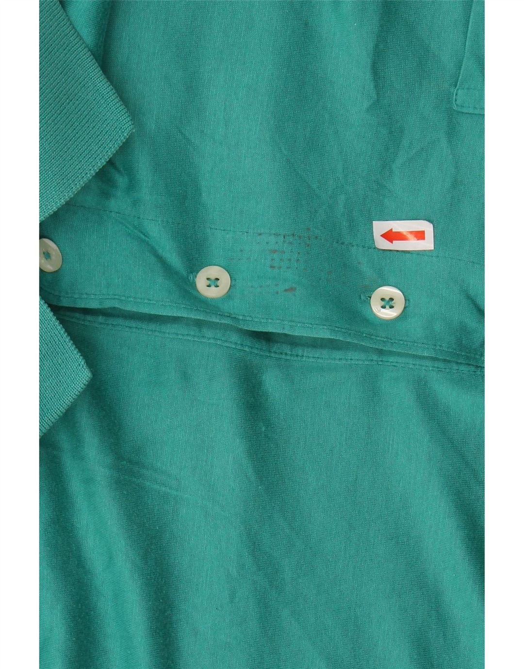 FILA Poloshirt til mænd IT 46 Lille grøn bomuld