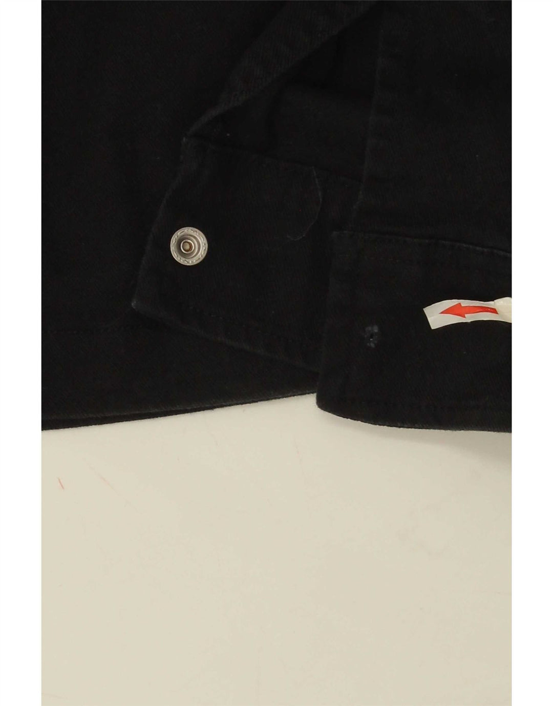 Zara Herre Bomber Jacket UK 42 XL Sort Bomuld