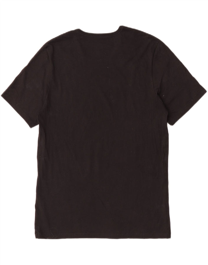 Hugo Boss Herre T-Shirt Top Stor Sort Bomuld
