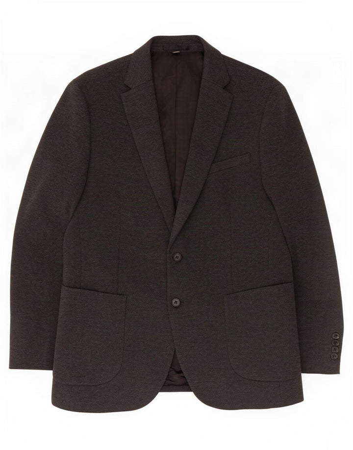 Marks & Spencer Herre 2-knaps blazerjakke UK 42 Large Grå