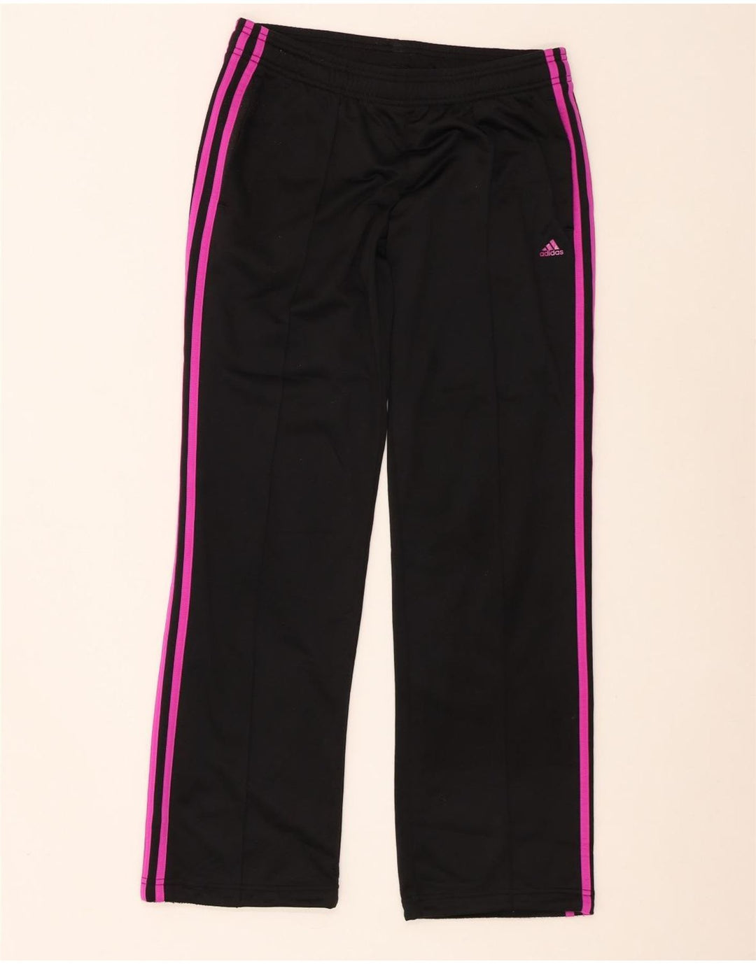 Adidas Træningsdragtsbukser til kvinder UK 8/10 Small Black Polyester