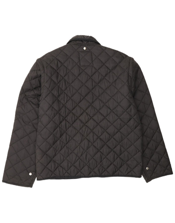 Lotto Herre Workwear Quiltet Jakke UK 42 XL Sort Polyamid