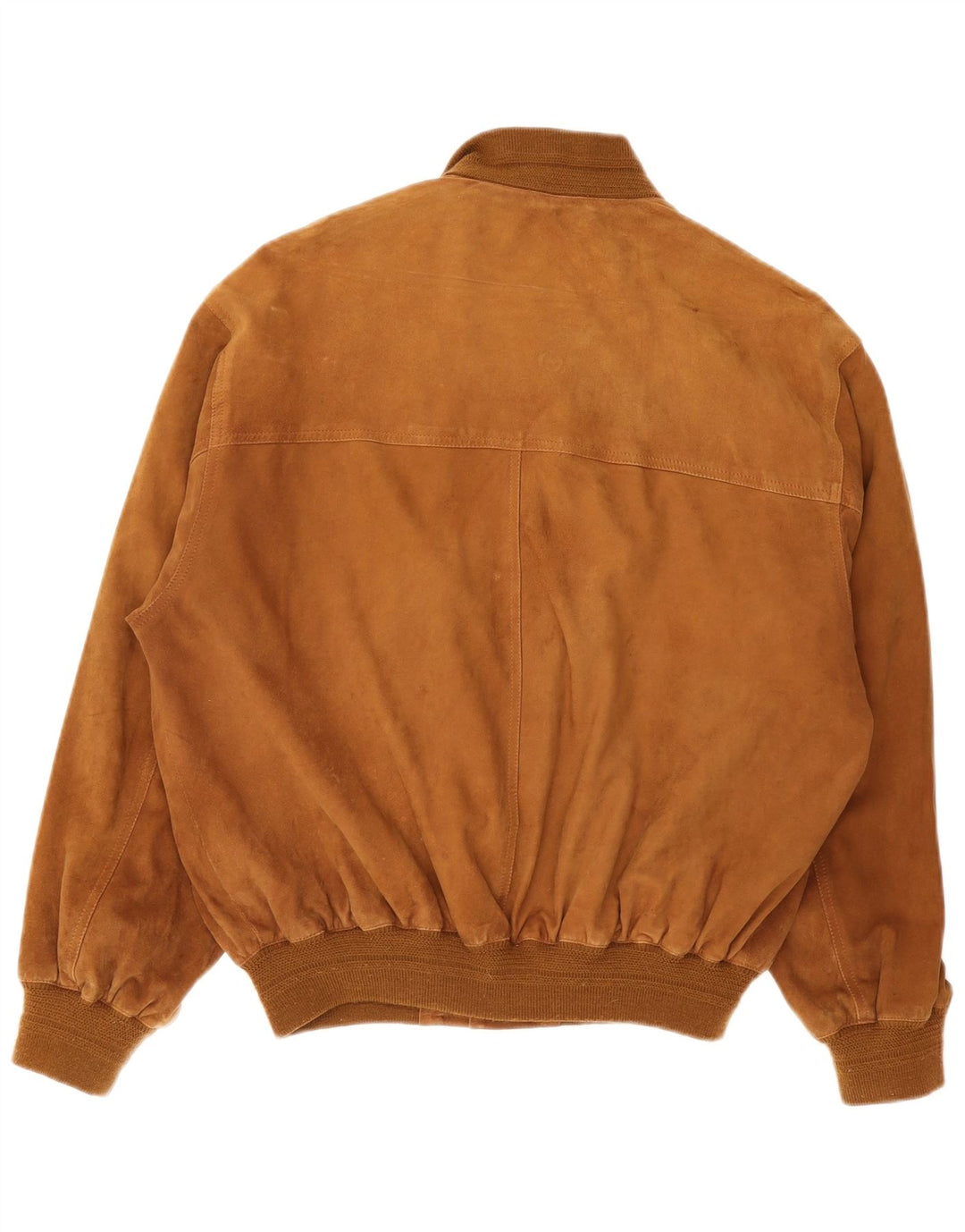 Vintage herre ruskind bomberjakke IT 48 Medium Brun
