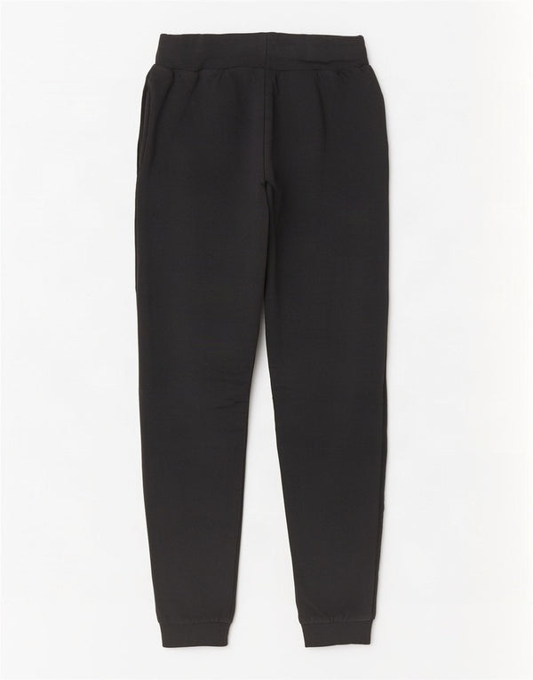 Sergio Tacchini Dame træningsdragt Bukser Joggers UK 12 Medium Sort Bomuld