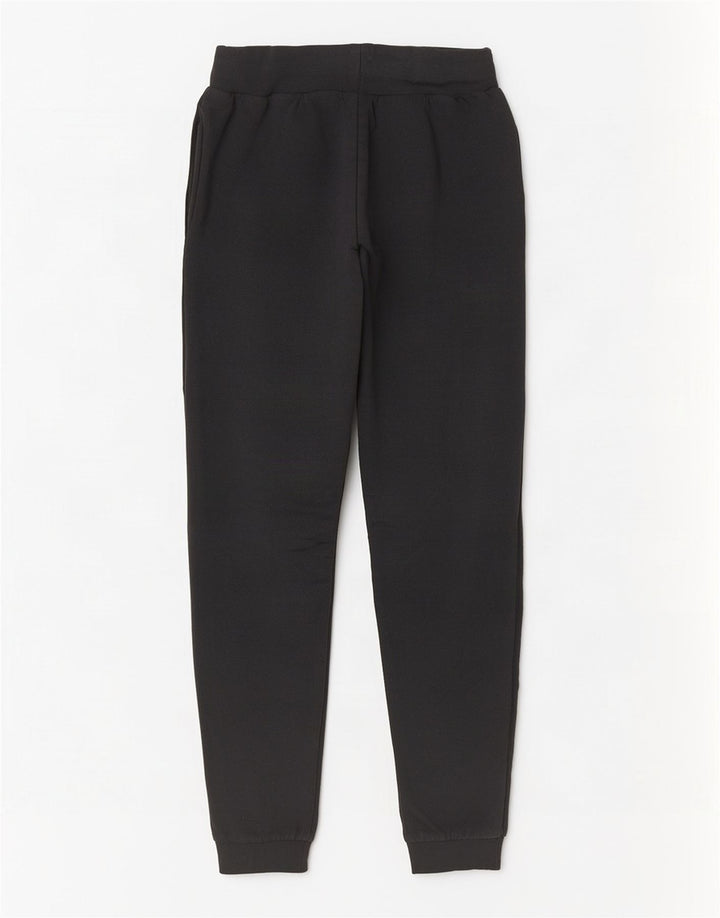 Sergio Tacchini Dame træningsdragt Bukser Joggers UK 12 Medium Sort Bomuld