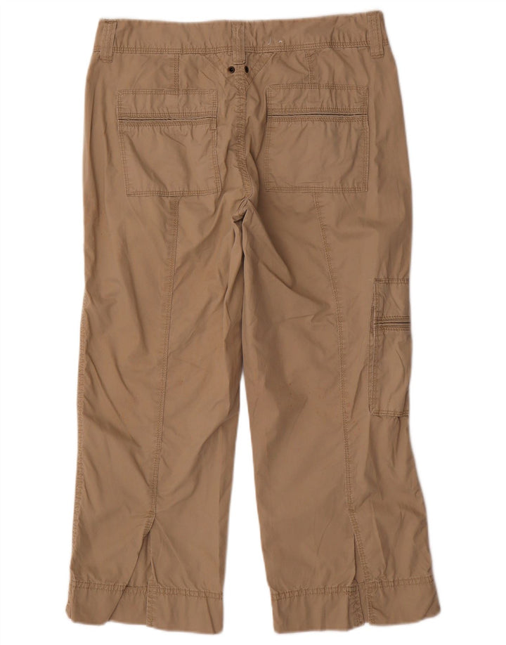 CALVIN KLEIN lige cropped bukser til kvinder US 6 Medium W30 L23 Beige
