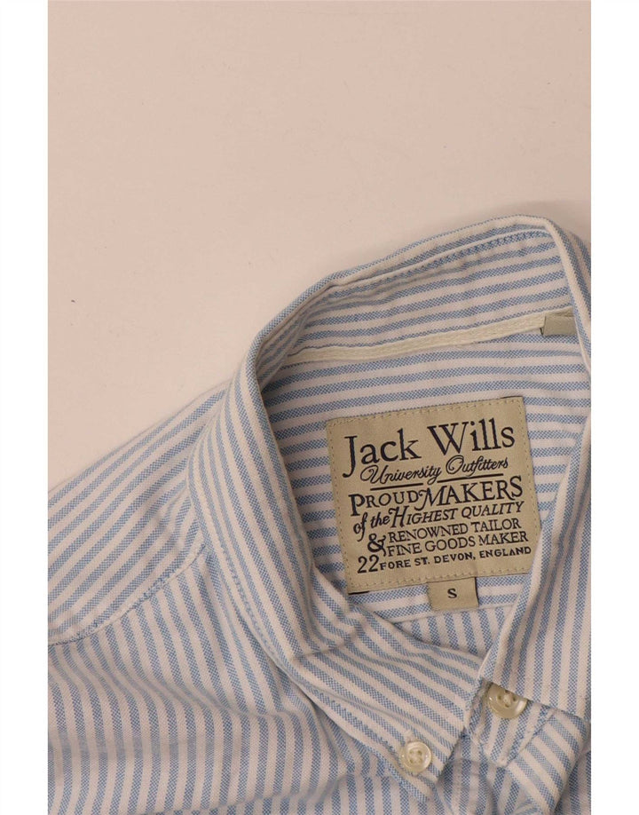 Jack Wills herreskjorte lille blå nålestribet bomuld