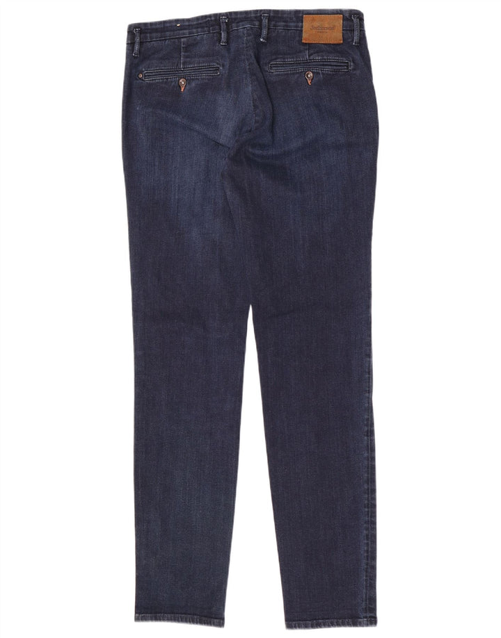 Jeckerson Dame Slim Jeans W33 L33 Marineblå Bomuld