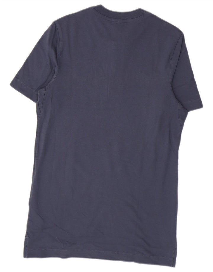 Nike Herre Inter Milan T-Shirt Top Lille Blå Bomuld