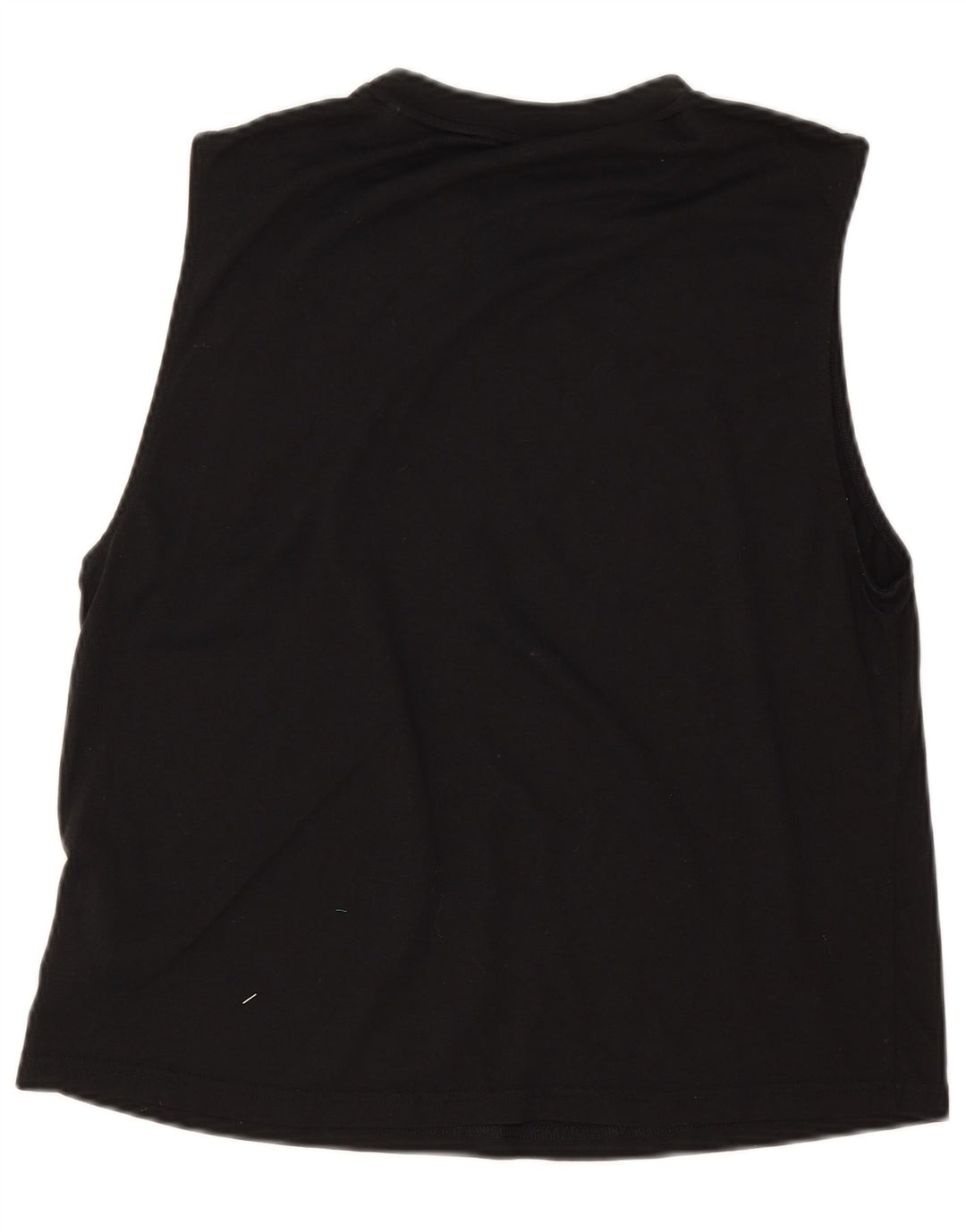 Adidas Dame Grafisk Vest Top UK 14 Medium Sort Polyester