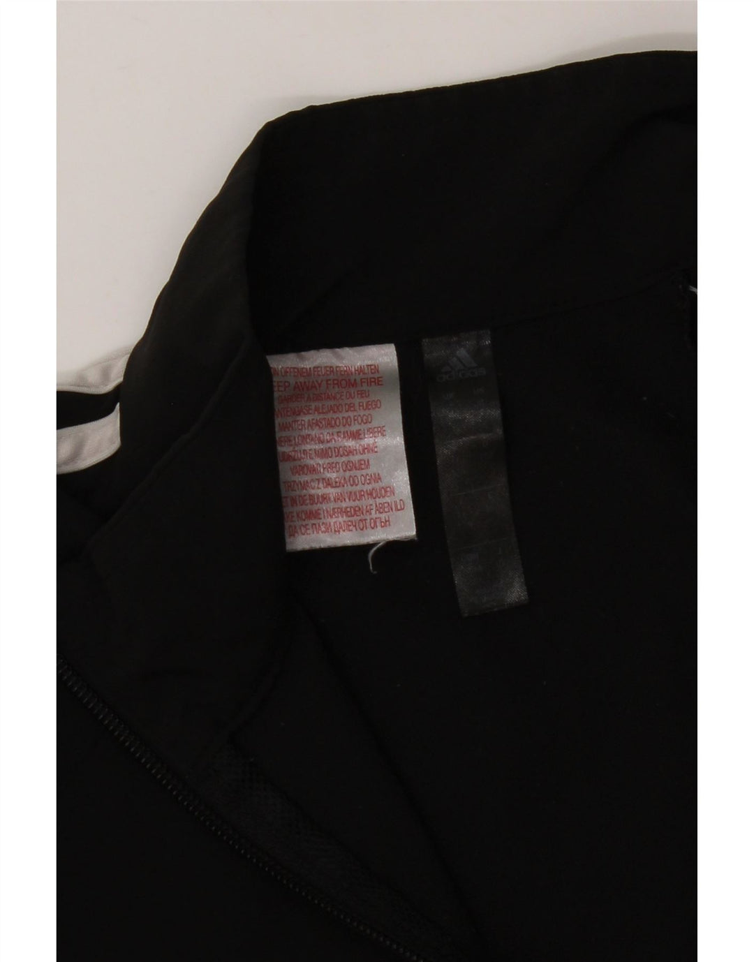 ADIDAS Træningsdragt til drenge Topjakke 11-12 år Sort Polyester