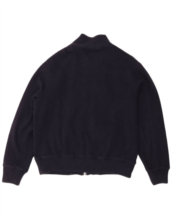 Marks & Spencer Herre Blue Harbor Cardigan Sweater Stor Navy Bomuld
